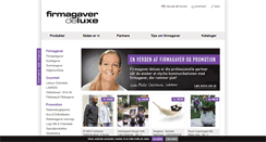 Desktop Screenshot of firmagaver-deluxe.dk